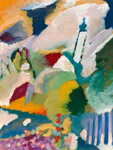 PGM Wassily Kandinsky - Kirche in Murnau Kunstdruk 60x80cm