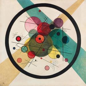 PGM Wassily Kandinsky - Kreis im Kreis Kunstdruk 70x70cm