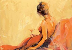 PGM Elena Filatov - Just for one drink Kunstdruk 100x70cm