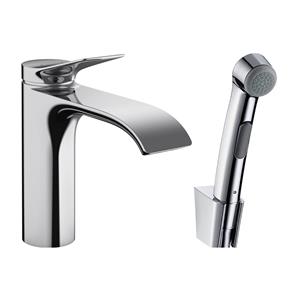 Hansgrohe Wastafelmengkraan  Vivenis Bidethanddouche en Doucheslang 160 cm Chroom