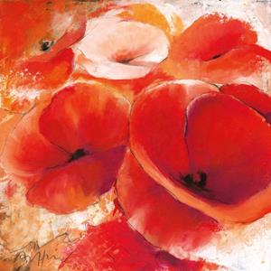 PGM Thomas Aeffner - Mohnspiel Kunstdruk 98x98cm