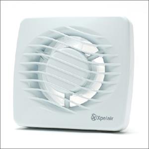 Xpelair DX100VT met nalooptimer badkamerventilator toiletventilator doucheventilator
