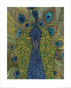 Pyramid Valentina Ramos The Peacock Kunstdruk 40x50cm