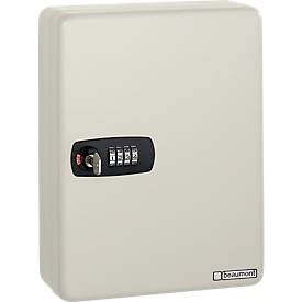 Sleutelkast Keybox, 60 haken, lichtgrijs