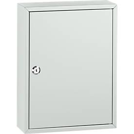 Sleutelkast TS42, voor 42 sleutels, lichtgrijs/lichtgrijs