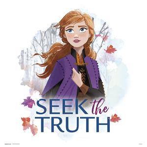 Grupo Erik Frozen Find Your Strength Kunstdruk 30x30cm