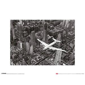 Pyramid Kunstdruk Time Life Dc-4 Over Manhattan 30x40cm