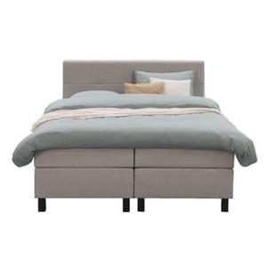 Leen Bakker Boxspring Billund - beige - 180x200 cm - poot B