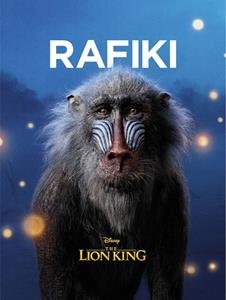 Grupo Erik Disney Lion King Rafiki Kunstdruk 30x40cm