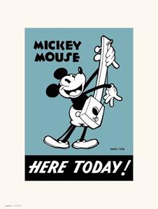 Disney Mickey 90 III Kunstdruk 30x40cm