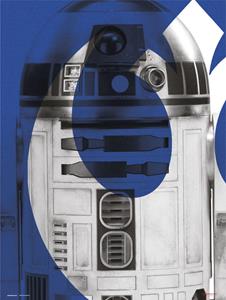 Grupo Erik Star Wars Episode IX R2 D2 Kunstdruk 30x40cm