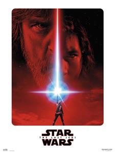 Grupo Erik Star Wars Vill The Last Jedi Kunstdruk 30x40cm