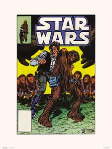 Grupo Erik Star Wars 91 Wookiee World Kunstdruk 30x40cm