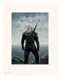 Grupo Erik The Witcher Backwards Kunstdruk 30x40cm