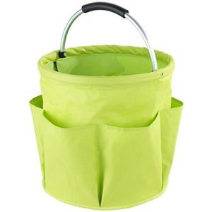 Maximex Gartensack, Aufbewahrungskorb mit 6 Taschen für Gartenwerkzeug