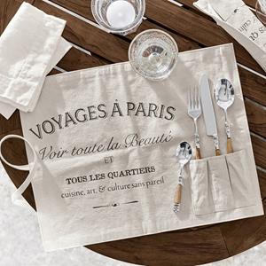 Loberon Placemat set van 2 Voyage