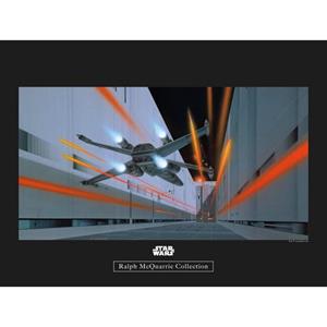 Komar Poster Star Wars Classic RMQ Death star trenchcoat