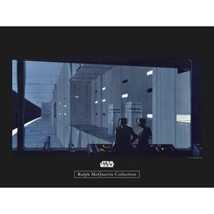 Komar Poster Star Wars Classic RMQ Death star control