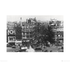 Pyramid Kunstdruk Time Life Piccadilly Circus London 1942 60x80cm