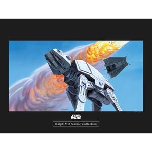Komar Poster Star Wars Classic RMQ Hoth Battle AT-AT