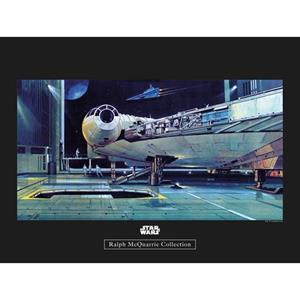 Komar Poster Star Wars Classic RMQ Falcon Hangar
