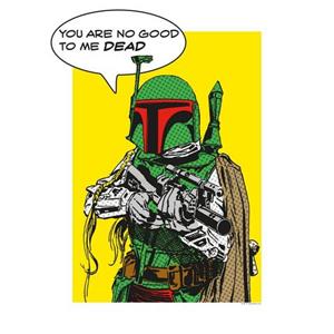 Komar Poster Star Wars Classic stripverhaal aandeel Boba_Fett