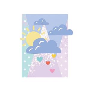 Komar Poster Winnie de Poeh Clouds