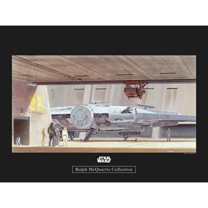 Komar Poster Star Wars Classic RMQ Mos Eisley Hangar