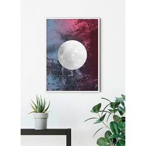 Komar Poster Solum Luna Hoogte: 50 cm