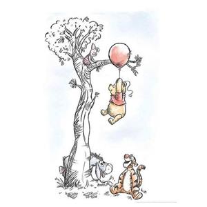 Komar Poster Winnie de Poeh Helling on Hoogte: 40 cm
