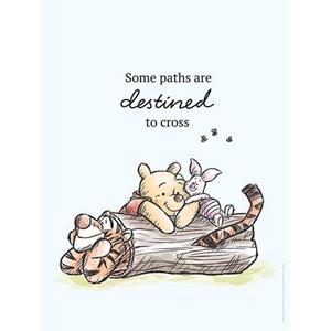 Komar Poster Winnie de Poeh Path Hoogte: 70 cm