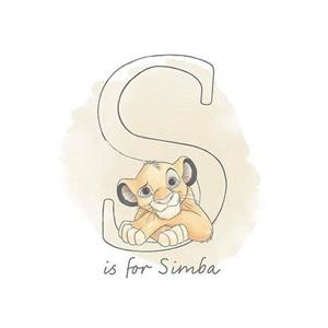 Komar Poster S like SIMBA Hoogte: 40 cm