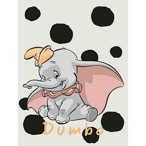 Komar Poster Dumbo stippen Hoogte: 70 cm