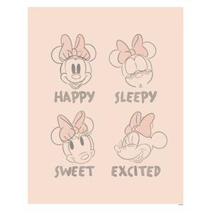 Komar Poster Minnie Pink Emotions (1 stuk)