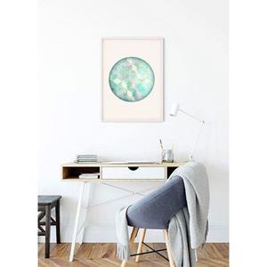 Komar Poster Mozaïek Circle Verde Hoogte: 50 cm