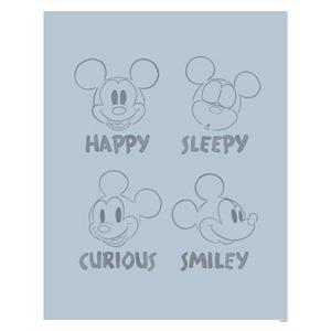 Komar Poster Mickey Blue Emotions (1 stuk)