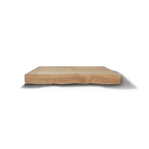 Gliss design Wastafelblad  Massief Hout Zonder Boomschors 100 cm Natuurlijke Olie