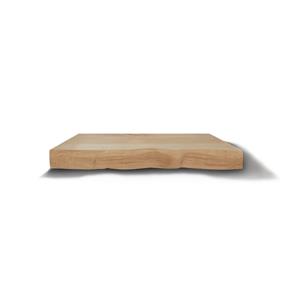 Gliss design Wastafelblad  Massief Hout Zonder Boomschors 140 cm Natuurlijke Olie