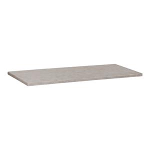 Badkamerdepot Wastafelblad Beton 99.5x45.7x2.5 cm Beton Grijs