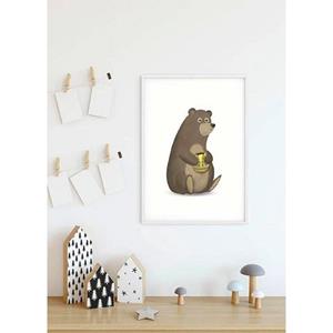 Komar Poster Cute animal Bear Hoogte: 40 cm
