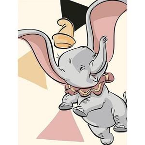 Komar Poster Dumbo Angles Hoogte: 70 cm