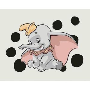 Komar Poster Dumbo stippen Landscape Hoogte: 30 cm