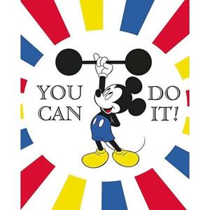 Komar Poster Mickey Mouse Do it Hoogte: 40 cm