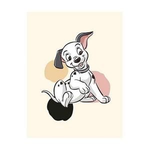 Komar Poster 101 dalmatiër stippen Hoogte: 40 cm