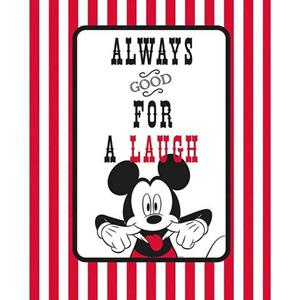Komar Poster Mickey Mouse Laugh Hoogte: 70 cm