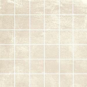 Jabo Tegelsample:  Mozaiek Loft wandtegel wit