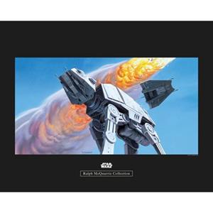 Komar Poster Star Wars Classic RMQ Hoth Battle AT-AT