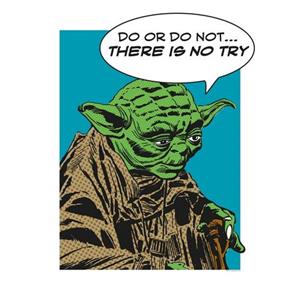Komar Poster Star Wars Classic stripverhaal aandeel Yoda