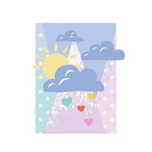 Komar Poster Winnie de Poeh Clouds