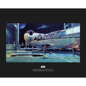 Komar Poster Star Wars Classic RMQ Falcon Hangar